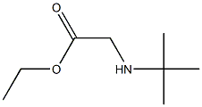 tert-Butylaminoacetic acid ethyl ester Struktur