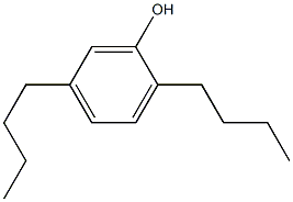 2,5-Dibutylphenol Struktur