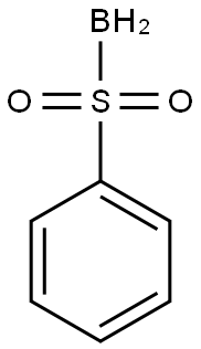 (Phenylsulfonyl)borane Struktur