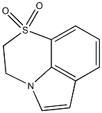 2,3-Dihydropyrrolo[1,2,3-de]-1,4-benzothiazine 1,1-dioxide Struktur