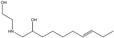 1-[(2-Hydroxyethyl)amino]-7-decen-2-ol Struktur