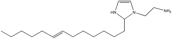 1-(2-Aminoethyl)-2-(7-tridecenyl)-4-imidazoline Struktur