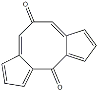 Dicyclopenta[a,d]cyclooctene-5,10-dione Struktur