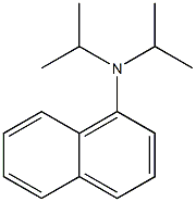 N,N-Diisopropyl-1-naphthalenamine Struktur