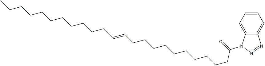 1-(1-Oxo-12-tetracosenyl)-1H-benzotriazole Struktur