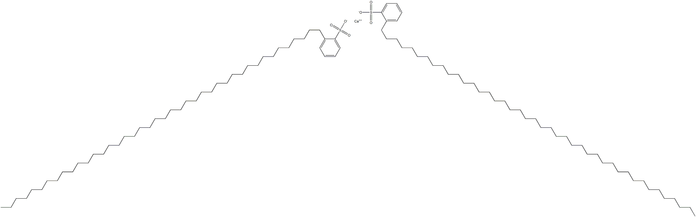 Bis[2-(dotetracontan-1-yl)benzenesulfonic acid]calcium salt Struktur