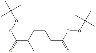 Pentane-1,4-di(peroxycarboxylic acid)di-tert-butyl ester Struktur