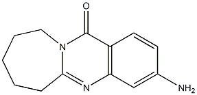 3-Amino-7,8,9,10-tetrahydroazepino[2,1-b]quinazolin-12(6H)-one Struktur