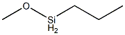 Propyl(methoxy)silane Struktur