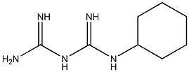 1-Cyclohexylbiguanide Struktur