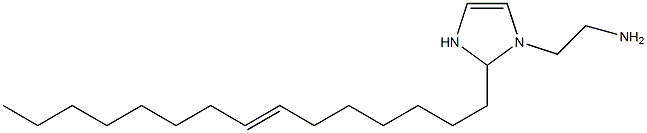 1-(2-Aminoethyl)-2-(7-pentadecenyl)-4-imidazoline Struktur