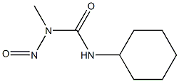 1-Cyclohexyl-3-methyl-3-nitrosourea Struktur