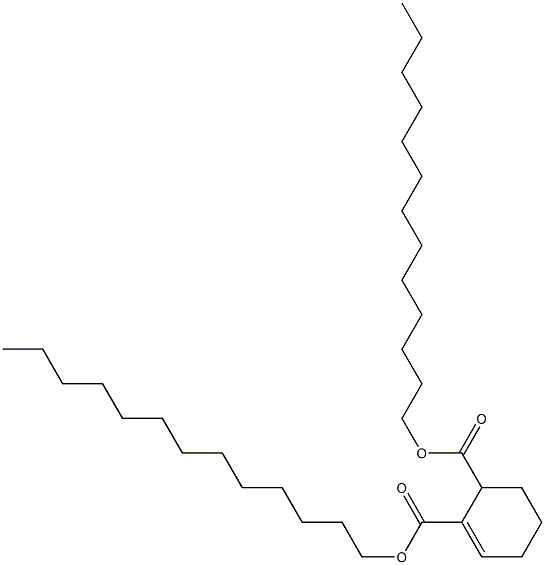 1-Cyclohexene-2,3-dicarboxylic acid ditridecyl ester Struktur