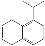 1,4,6,7-Tetrahydro-5-isopropylnaphthalene Struktur