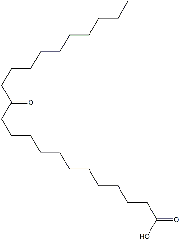 13-Oxotricosanoic acid Struktur