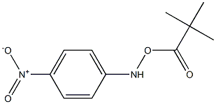 N-(4-Nitrophenyl)-O-pivaloylhydroxylamine Struktur