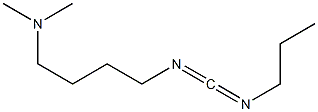 N-Propyl-N'-(4-dimethylaminobutyl)carbodiimide Struktur