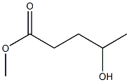 4-Hydroxyvaleric acid methyl ester Struktur