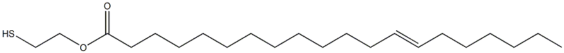 13-Icosenoic acid 2-mercaptoethyl ester Struktur