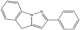 2-Phenyl-4H-pyrazolo[1,5-a]indole Struktur