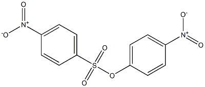 p-Nitrobenzenesulfonic acid p-nitrophenyl ester Struktur