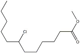 7-Chlorolauric acid methyl ester Struktur