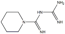 N-(1-Piperidinylcarbonimidoyl)guanidine Struktur