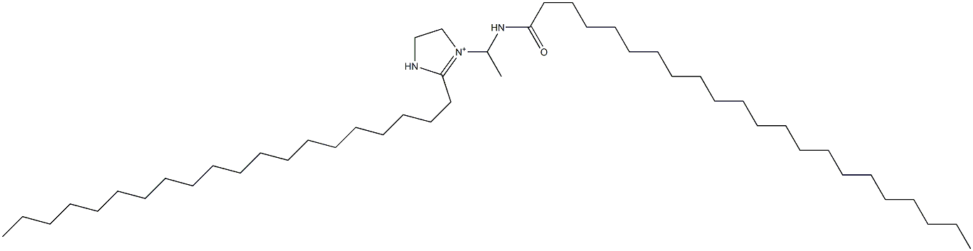 1-[1-(Docosanoylamino)ethyl]-2-icosyl-1-imidazoline-1-ium Struktur