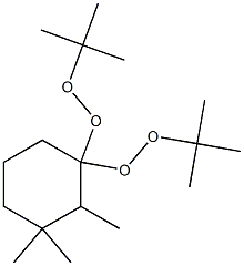 2,3,3-Trimethyl-1,1-bis(tert-butylperoxy)cyclohexane Struktur