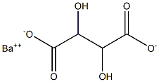 Barium DL-tartrate Struktur