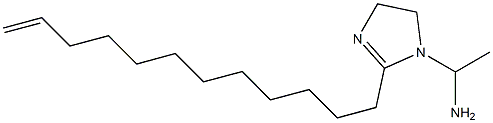 1-(1-Aminoethyl)-2-(11-dodecenyl)-2-imidazoline Struktur