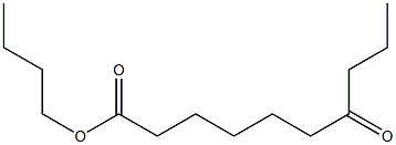 7-Oxodecanoic acid butyl ester Struktur