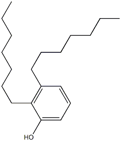 2,3-Diheptylphenol Struktur