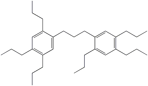 2,2'-(1,3-Propanediyl)bis(1,4,5-tripropylbenzene) Struktur