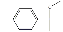 2-Methoxy-2-(4-methylphenyl)propane Struktur