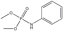 N-Phenylamidophosphoric acid dimethyl ester Struktur