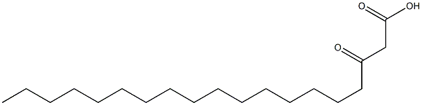 3-Oxononadecanoic acid Struktur