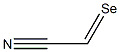 Selenoxoacetonitrile Struktur