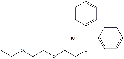 2,2-Diphenyl-1,3,6,9-tetraoxaundecane Struktur