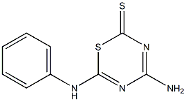 4-Amino-6-(phenylamino)-2H-1,3,5-thiadiazine-2-thione Struktur