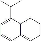 1,2,3,8a-Tetrahydro-8-isopropylnaphthalene Struktur