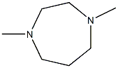 N,N'-Dimethyl-1,4-diazacycloheptane Struktur