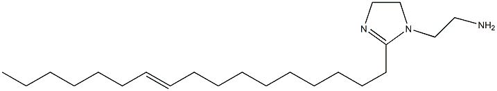 1-(2-Aminoethyl)-2-(10-heptadecenyl)-2-imidazoline Struktur