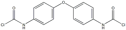 Oxybis-p-phenylenebis(carbamic acid chloride) Struktur