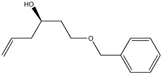 (3R)-1-(Benzyloxy)-5-hexene-3-ol Struktur