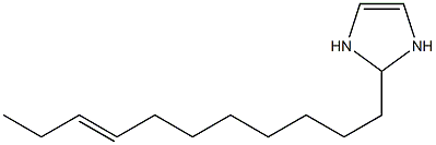 2-(8-Undecenyl)-4-imidazoline Struktur