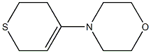 4-[(3,6-Dihydro-2H-thiopyran)-4-yl]morpholine Struktur