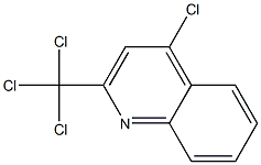 2-Trichloromethyl-4-chloroquinoline Struktur