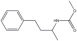 N-(4-Phenylbutan-2-yl)carbamic acid methyl ester Struktur