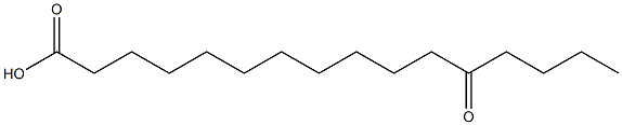 12-Ketopalmitic acid Struktur